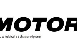 Android to outdone iPhone with a 2 Ghz Motorola phone