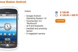 Optimus launches Boston in Portugal, priced at €160