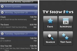 TV Shows Favs Android App: Track Your Fav TV Shows Right From Your Phone