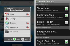 jkAppSwitch Android App: Better Way to Switch Between and Stop Opened Apps Right Away!