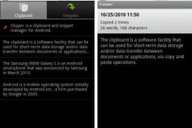 Clipper Android App: Automatically Saves Everything You Copy To Your Clipboard For Later Use