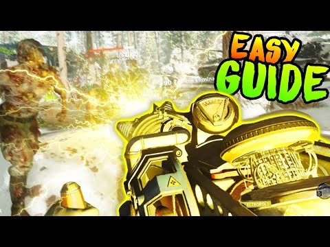 COLD WAR ZOMBIES WONDER WEAPON UPGRADE GUIDE (ALL 4 ELEMENTS DIE MASCHINE EASTER EGG)
