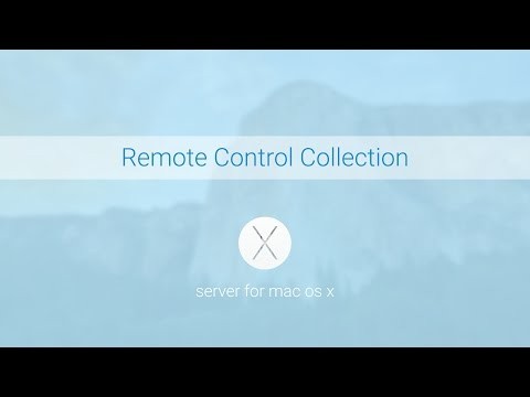 Server for Mac OS X - Remote Control Collection