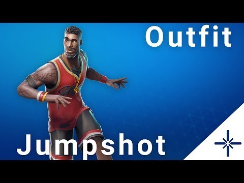 [4K] Fortnite - Jumpshot Outfit (Ingame Menu Preview)
