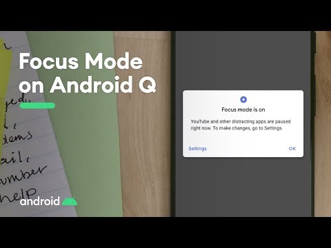 Android Digital Wellbeing: Introducing Focus mode