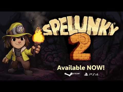 Spelunky 2 - Launch Trailer (Steam and PS4)