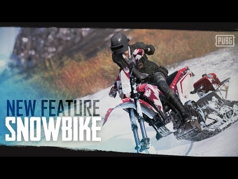 PUBG - Vikendi: New Feature - Snowbike