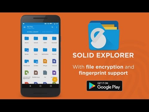 Solid Explorer File Encryption