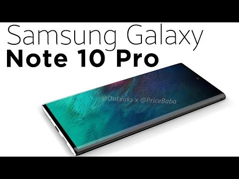 Samsung Galaxy Note 10 Pro: 360 renders [EXCLUSIVE]