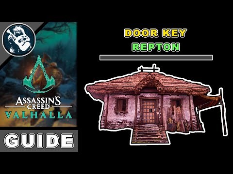 Find the Locked House Key in Assassins Creed Valhalla Repton - Ledecestrescire Puzzle