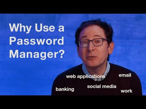 Why use a password manager?