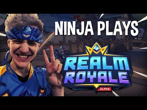 My First Game Of Realm Royale! - Ninja & TimTheTatman