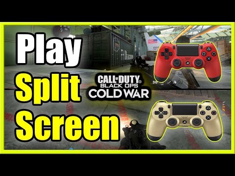 Play Split Screen in Call of Duty Black Ops Cold War (2 Players 1 Screen!)(Fix Not Working!)