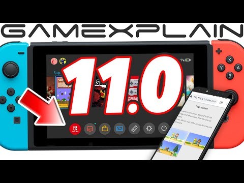 A NEW Home App?! Nintendo Switch Version 11.0 Update TOUR! (Trending Games, Downloads, & More!)