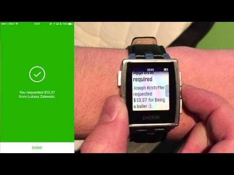 Android Wear Notifications on Pebble (Square Cash)