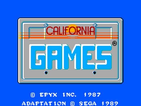 Master System Longplay [125] California Games (FM)