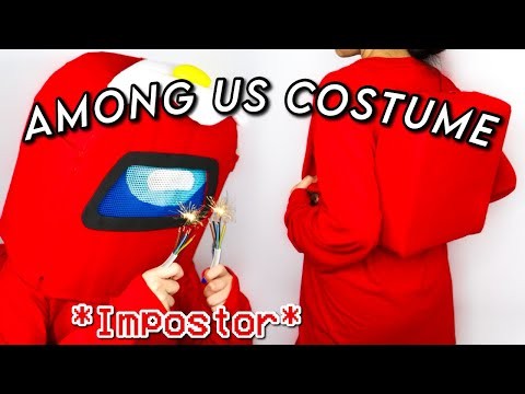 DIY AMONG US COSTUME *UNDER $10!* Easy and Cheap | Halloween 2020