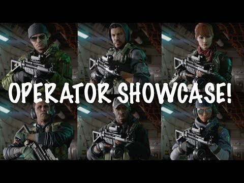 Black Ops Cold War: All Alpha OPERATORS Skin Showcase!
