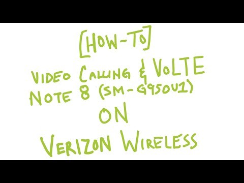 [HOW-TO] Enable Video Calling & VoLTE Unlocked Note 8 SM-G950U1 on Verizon Wireless