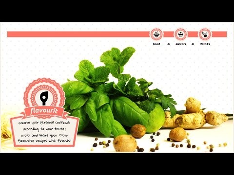 flavourit - my cookbook (Official Trailer - English)