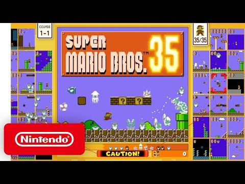 Super Mario Bros. 35 - Announcement Trailer - Nintendo Switch