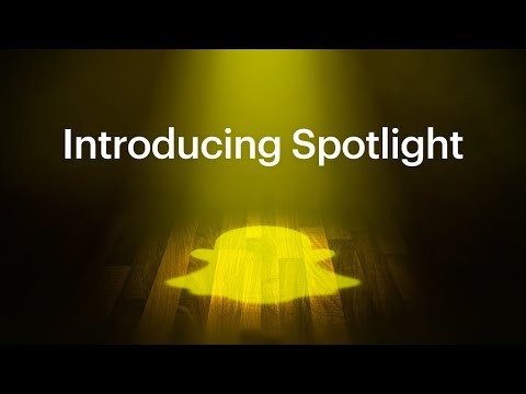 Introducing Spotlight on Snapchat 🔦