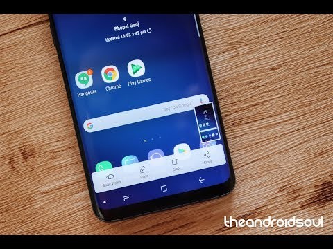 How to take a screenshot on Galaxy S9 and S9+