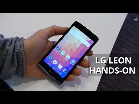 LG Leon hands-on