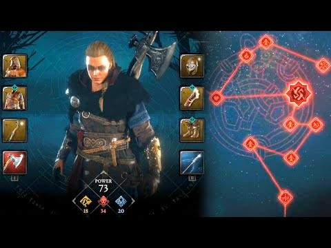 Assassins Creed Valhalla - Skill Tree, Abilities, & Customization (EARLY GAMEPLAY)
