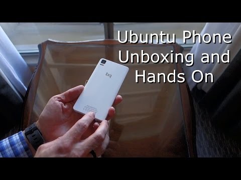 Ubuntu Phone Unboxing and Hands On (bq Aquaris E4.5)