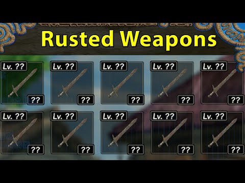 Hyrule Warriors: Age of Calamity | Rusted Weapon Guide, Identifying 12 Rusted Weapons w/ Octo-Polish