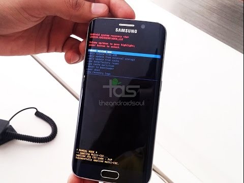 How to Boot into Galaxy S6 and S6 Edge Recovery Mode