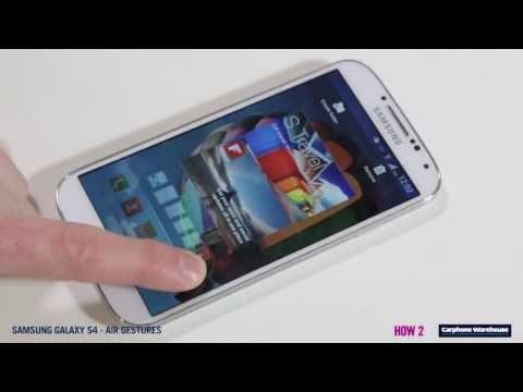 Samsung Galaxy S4 How 2 Use Air Gestures