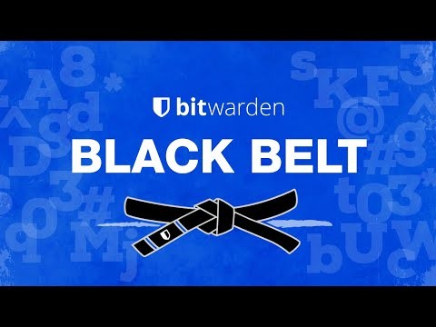 Bitwarden Black Belt