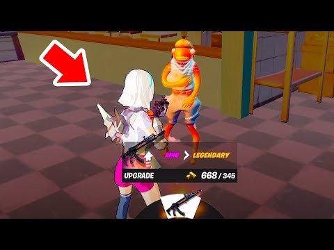 *New* Moving Upgrade Bench  - How to Upgrade Your Weapon in Season 5 Fortnite (NPC / BOSSES)
