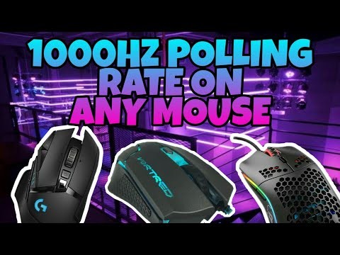 How To Have 1000Hz Polling Rate On Any Mouse Without Mouse Software 200% Working || RAGE FROST ||