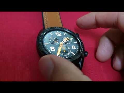 How to enable AOD standby watch face on Huawei Watch GT