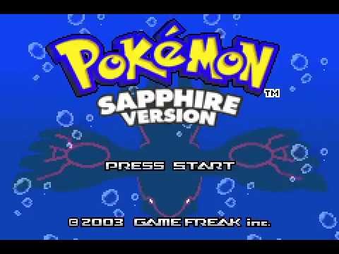 Game Boy Advance Longplay [187] Pokemon Sapphire (Part 1 of 3)