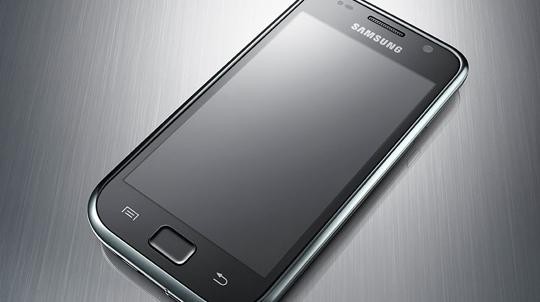 Samsung Galaxy S super AMOLED phone