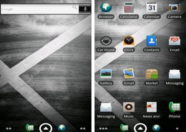 Droid X Theme android app
