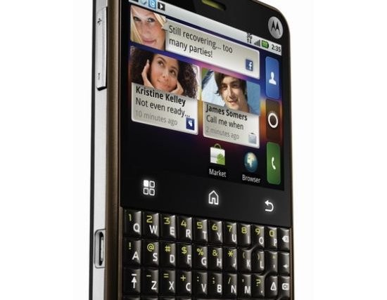 Motorola Charm Bronze Color Android 2.1