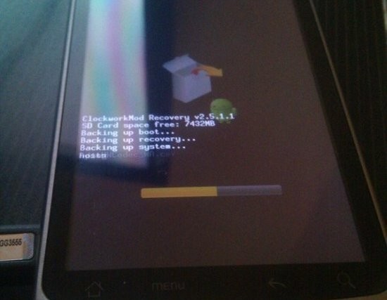 G2 Clockwork Recovery ROM Manager