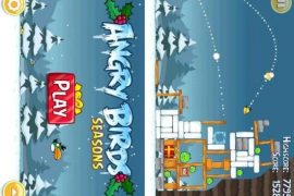 Angry Birds Seasons Launched by Rovio. Packs in 25 Christmas Special levels and 45 Halloween levels Too!