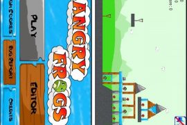 Angry Frogs: A copycat game of Angry Birds (Shameful?)