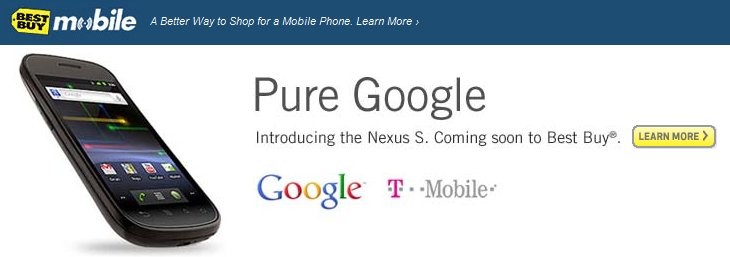 Best buy Nexus S Launch Details