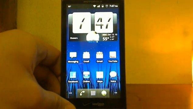 Droid X Android 2.3 Leak