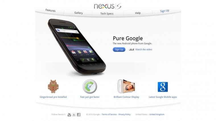 The Google Nexus S Pictures