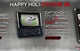 ‘Buy One Get One’ Free Available for Droid Incredible, Droid X and Droid 2 Global from Verizon