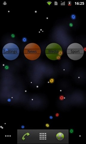 Nexus 6P Center Clock Without Shadow