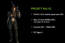 Nvidia Kal-El Quad-Core Processor Whitepaper Released